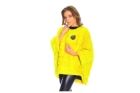 Яркая норковая куртка (желтый)