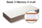Кокосовый матрас Basis 3 Memory 4 multi (80*200)
