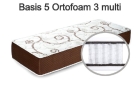 Двуспальный матрас Basis 5 Ortofoam 3 multi (140*200)