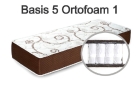 Двуспальный матрас Basis 5 Ortofoam 1 (200*200)