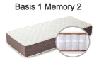 Двуспальный матрас Basis 1 Memory 2 (160*200)