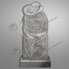 Мраморный памятник на могилу роза №166