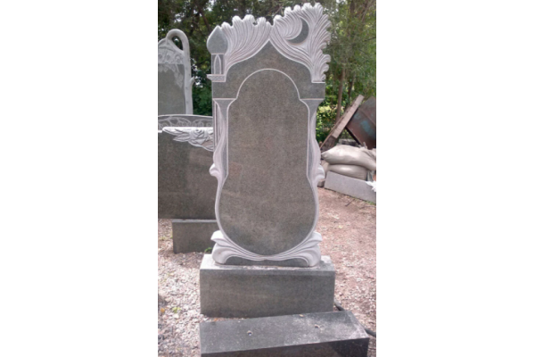 Памятник из мрамора мусульманский на кладбище №6