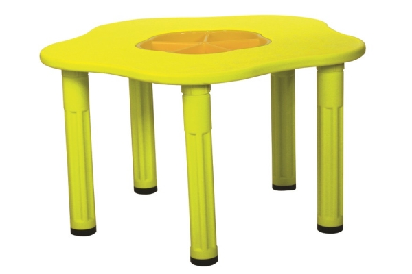 Детский столик Сэнди с системой хранения мелочей, цвет Желтый